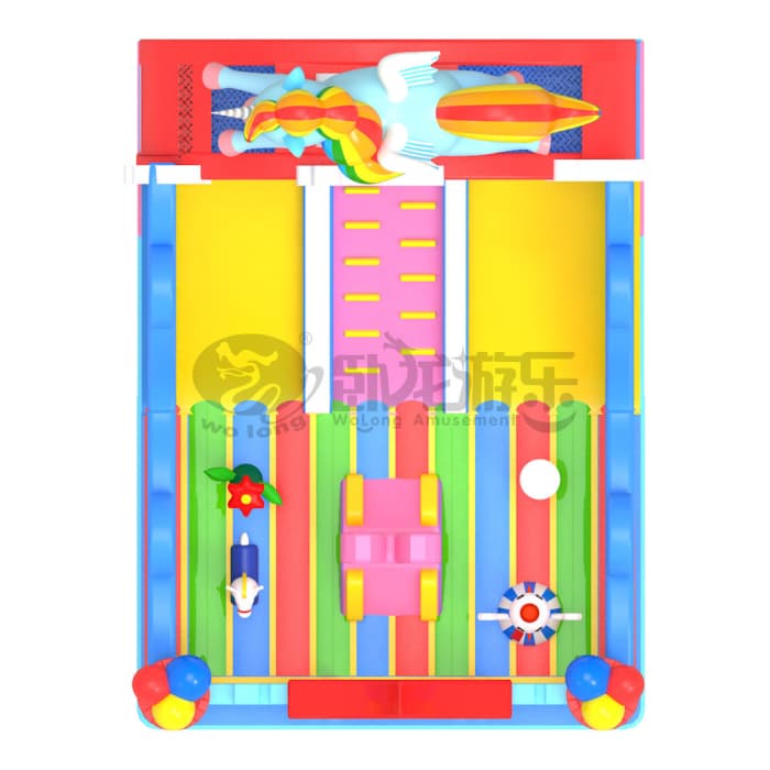 Unicorn Dreamland Inflatable Castle