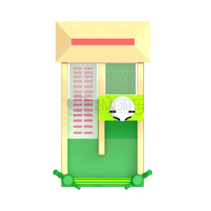 Panda Themed Inflatable Slide