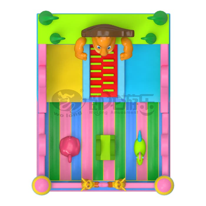 8x6m Animal Park Inflatable Castle