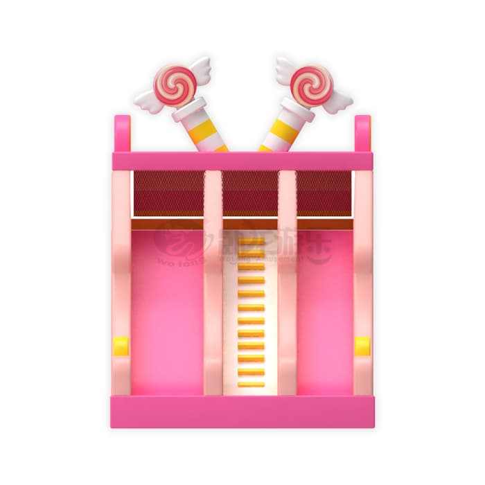 Candy Land Inflatable Slide