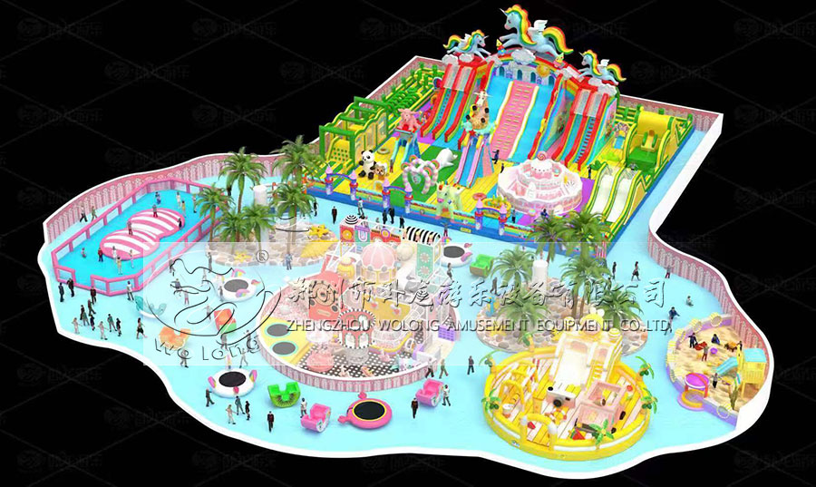 Winter Water Park: Inflatable Makeover