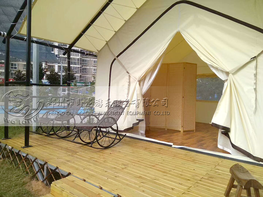 glamping tent