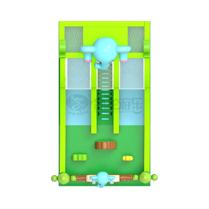 Elephant Theme Inflatable Slide