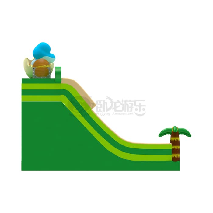 Dino Adventure Inflatable Slide