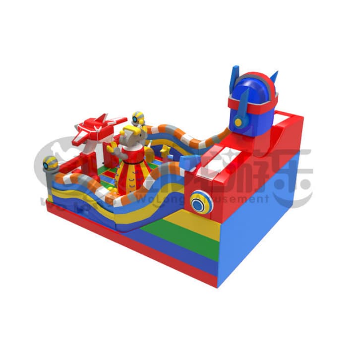 Mecha Warrior Inflatable Bouncy Castle