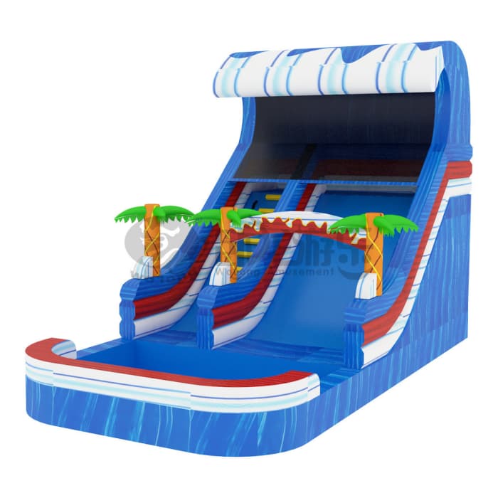 Wave Coconut Inflatable Water Slide