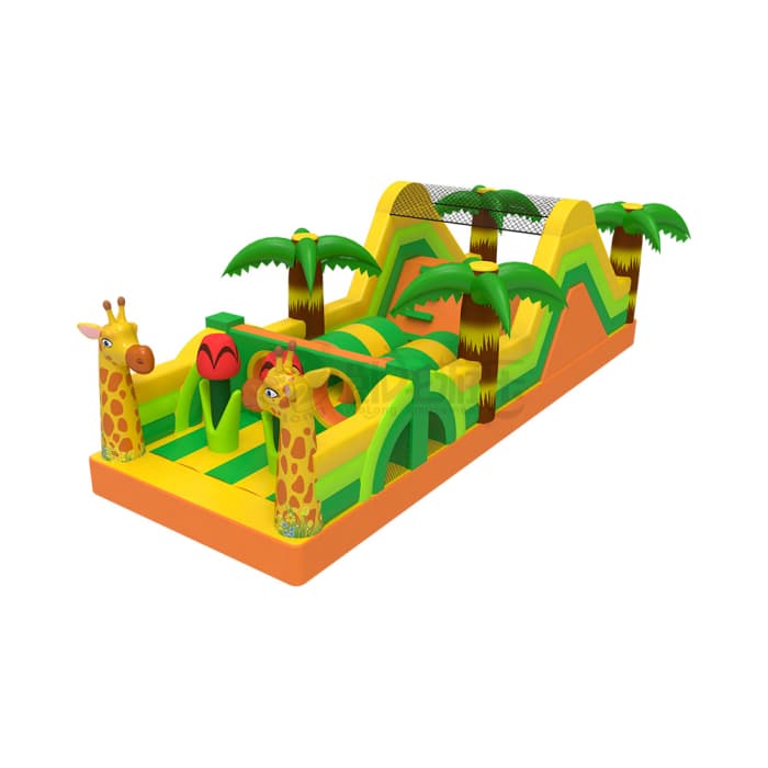 Jungle Adventure Inflatable Obstacle Course