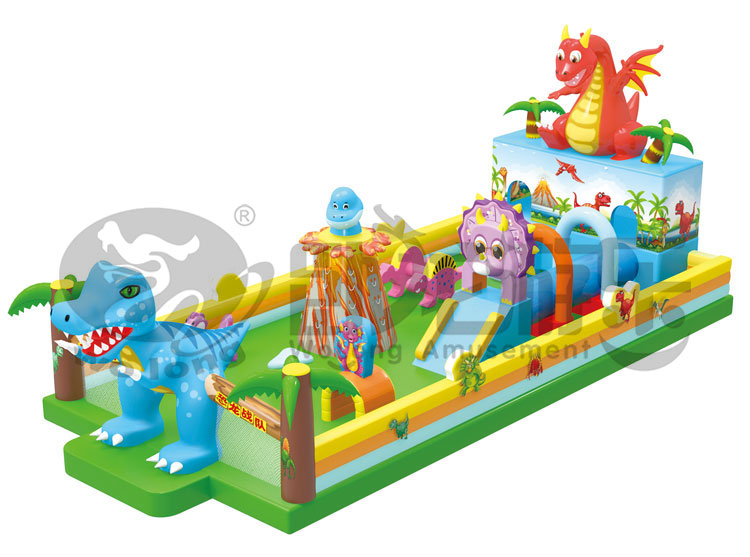 Dinosaur team castle
