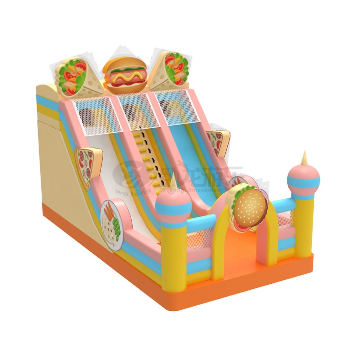 Food Fun Inflatable Slide: Where Fun Meets Flavor