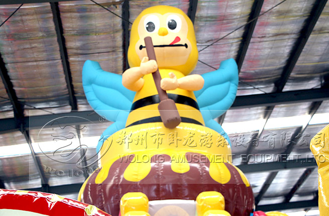 bee kingdom inflatable bouncer