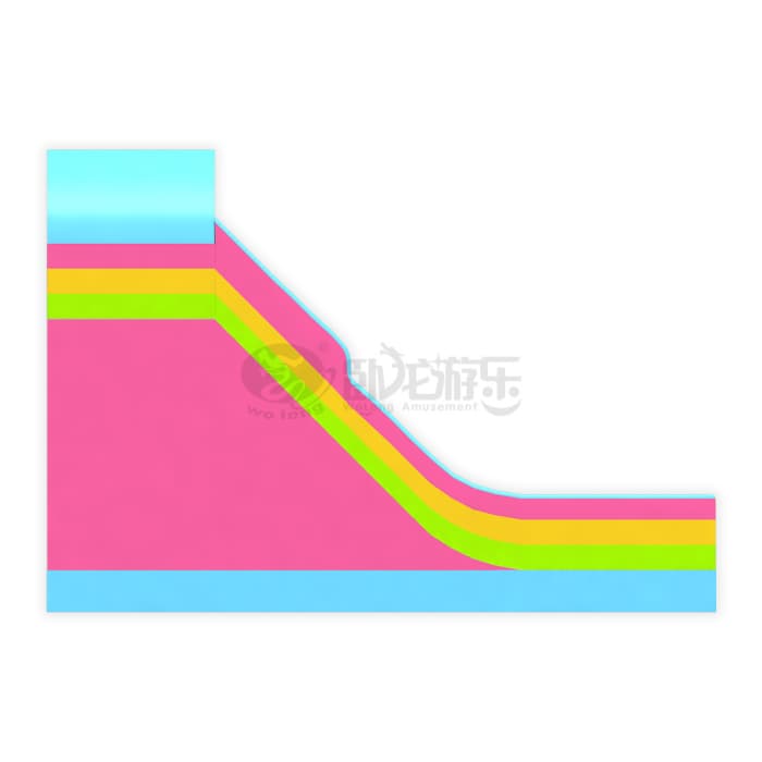 Colorful Inflatable Slide