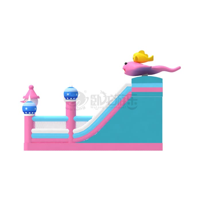 Dreamy Ocean Inflatable Slide