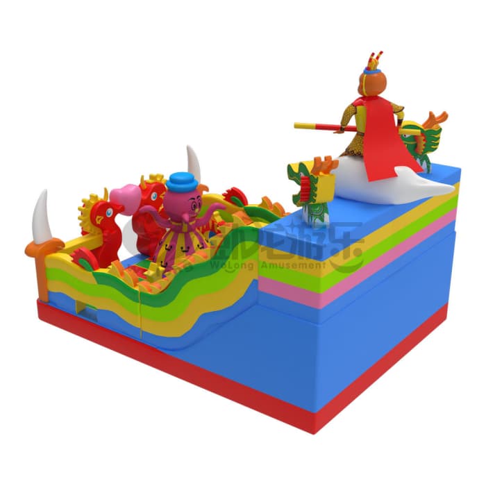 Saint Return Theme Inflatable Castle