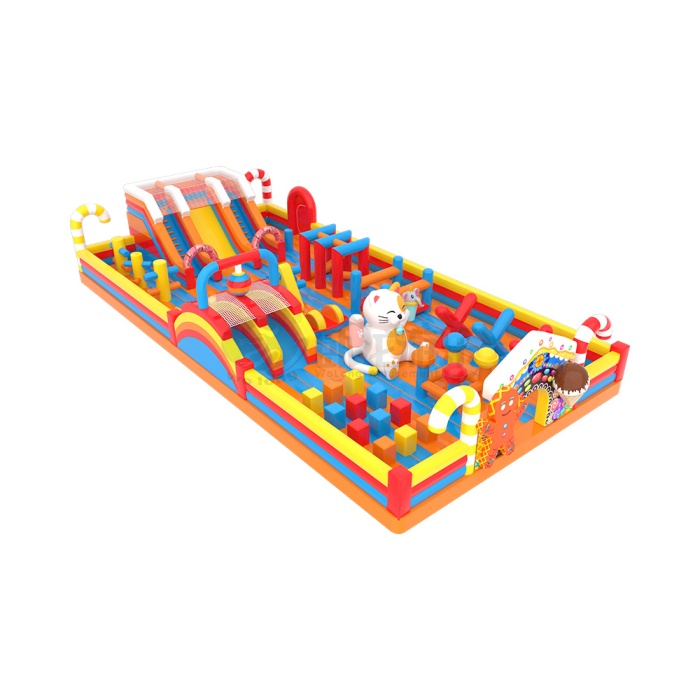 Candy Cat Inflatable Park