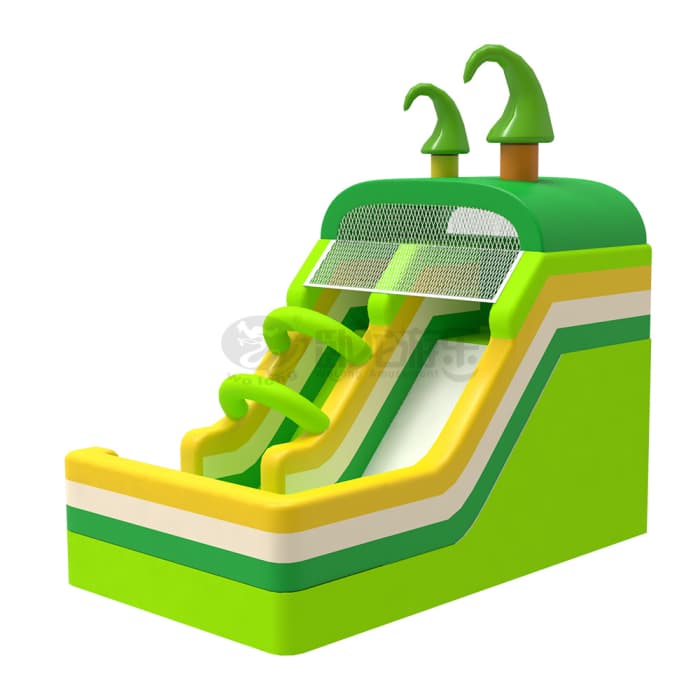 Forest Themed Inflatable Slide