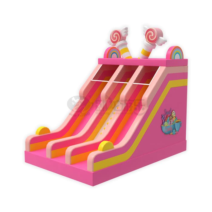 Sweet Candy Land Inflatable Slide