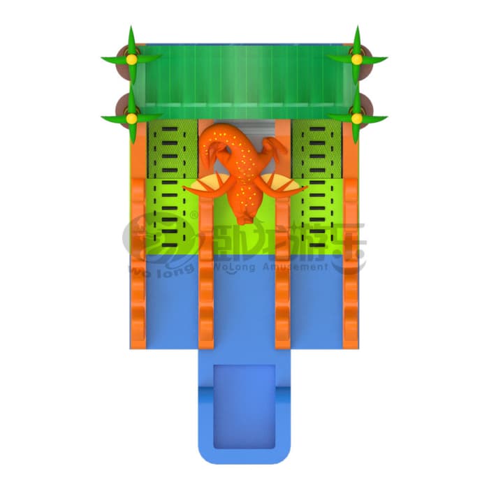 Dinosaur Inflatable Water Slide 11x6m