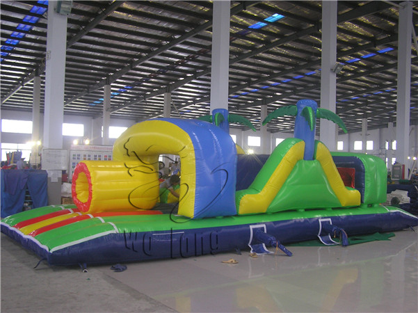 Inflatable obstacle course