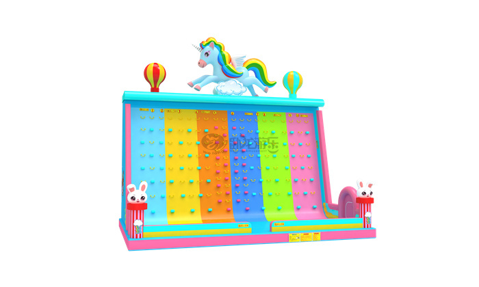 New Double-Sided Inflatable Climbing Walls