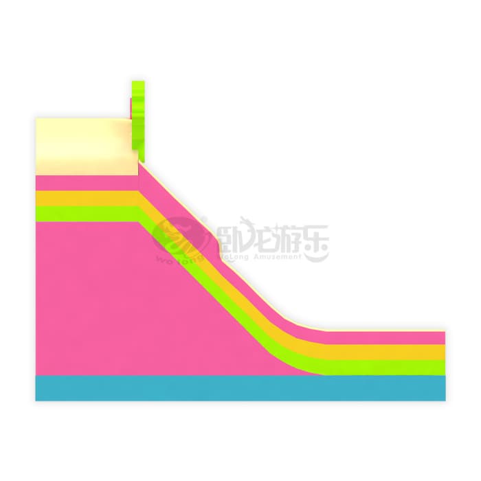 Unicorn Dual‑Lane Inflatable Slide