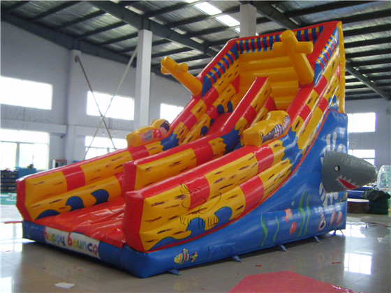  Inflatable Slide-Dinosaur Paddle