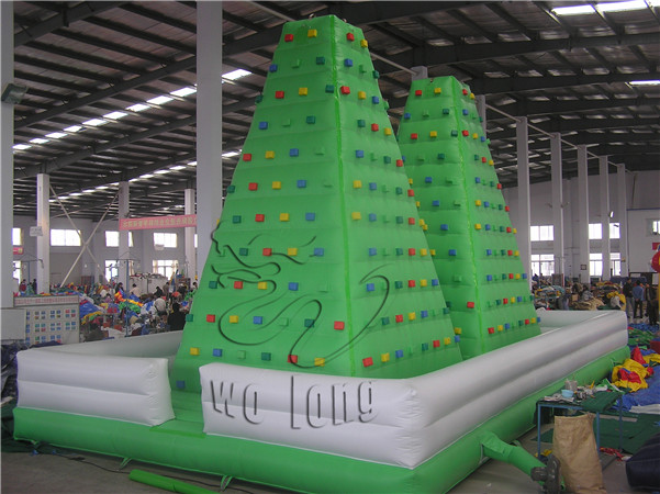 Inflatable rock climbing(2)