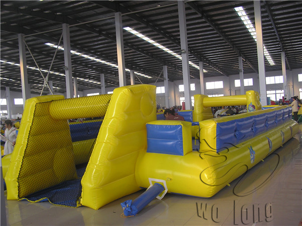 Inflatable football court 