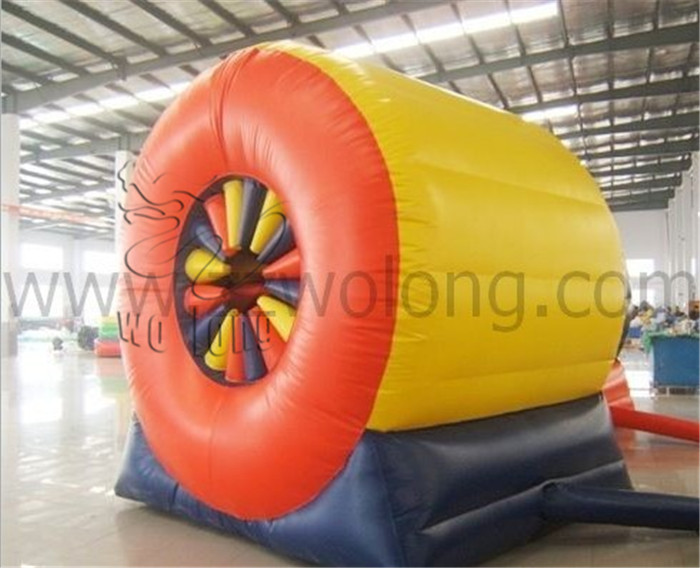 inflatable obstacle tube