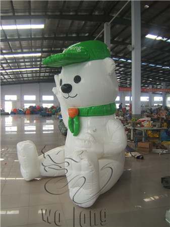 Inflatable bear