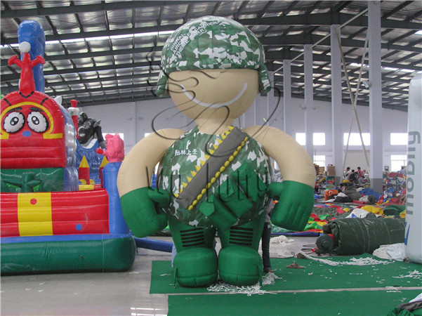 inflatable soldier