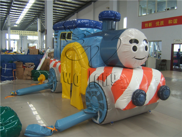 Inflatable train