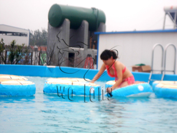 inflatable water obstacle course