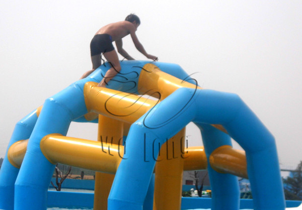 inflatable water obstacle course