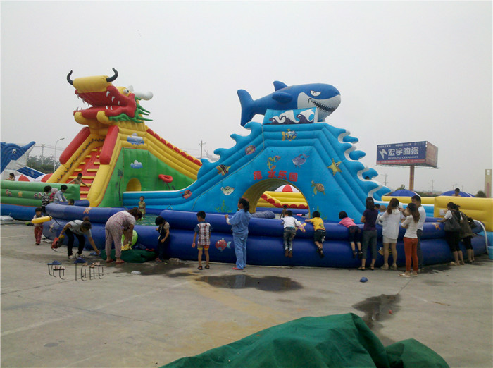 Dragon and Shark water park