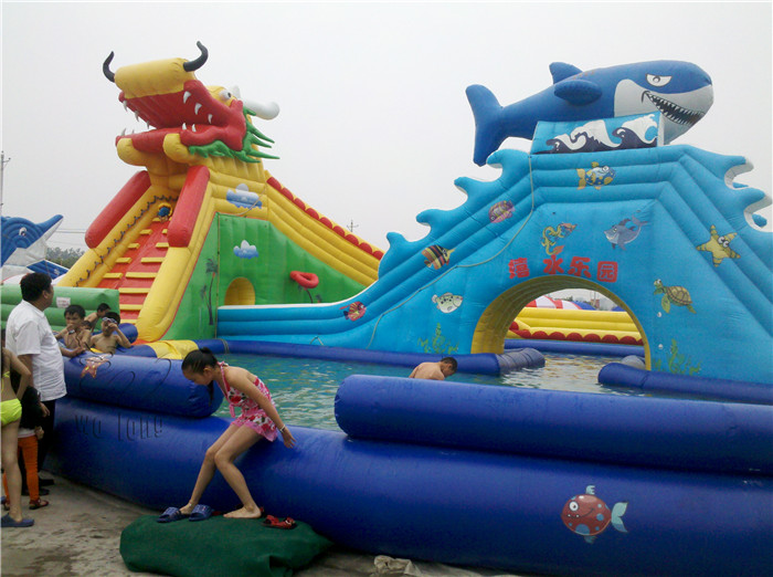 Dragon and Shark water park