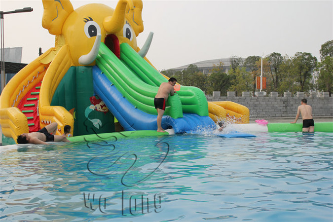 Elephant water park