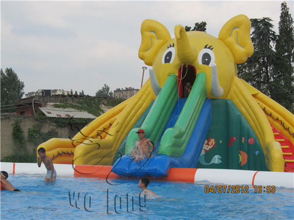 Elephant water park